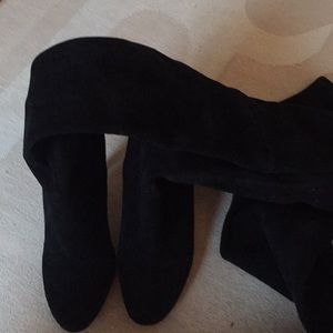 Over the knee Cole Haan suede boots